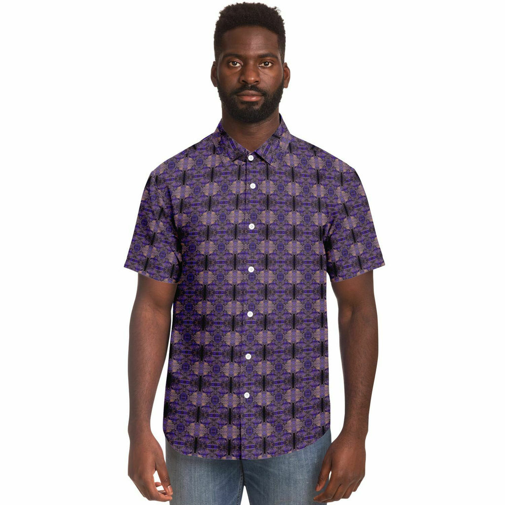 Short Sleeve Button Down Shirt (Bohemian No. 1)