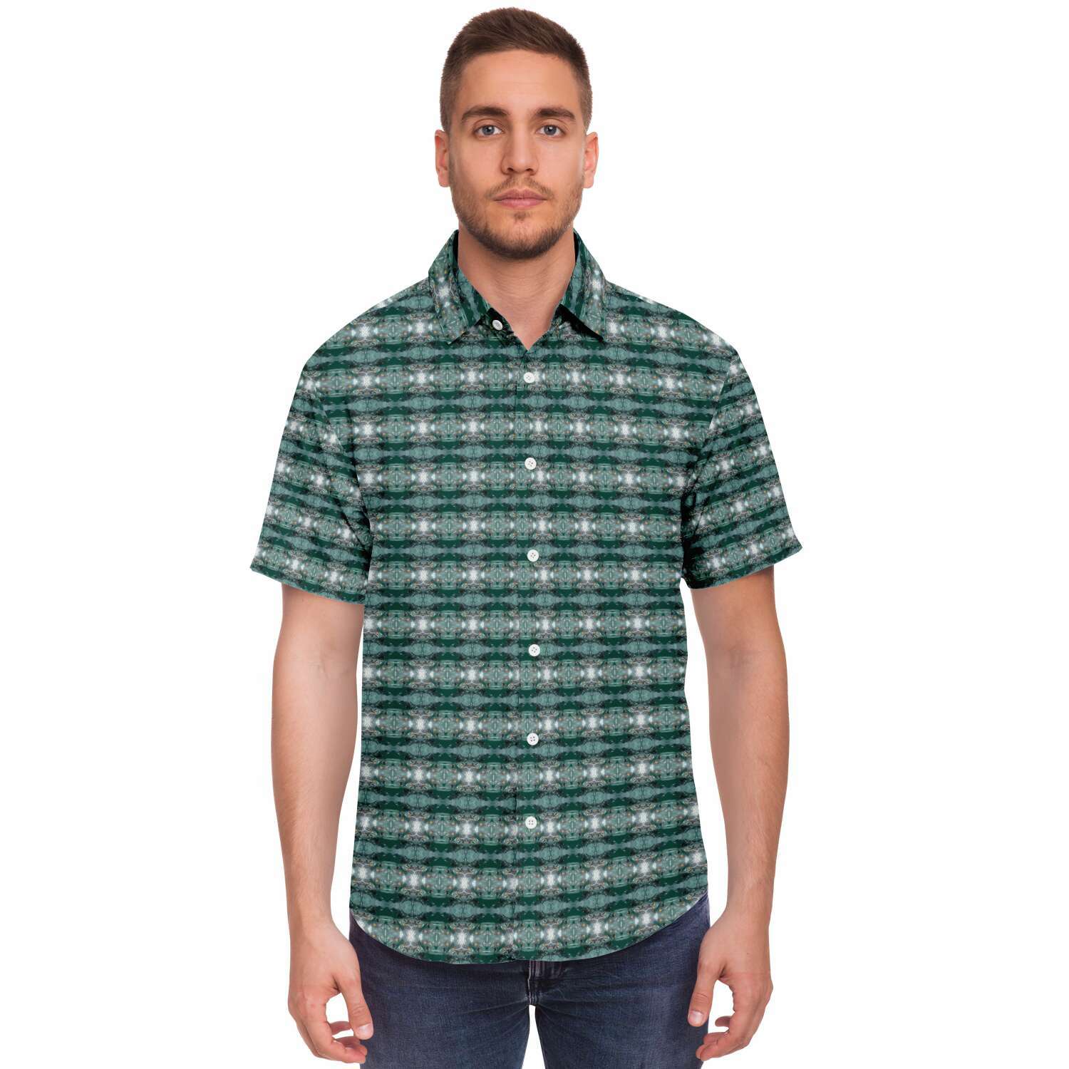 Short Sleeve Button Down Shirt (Marietas)