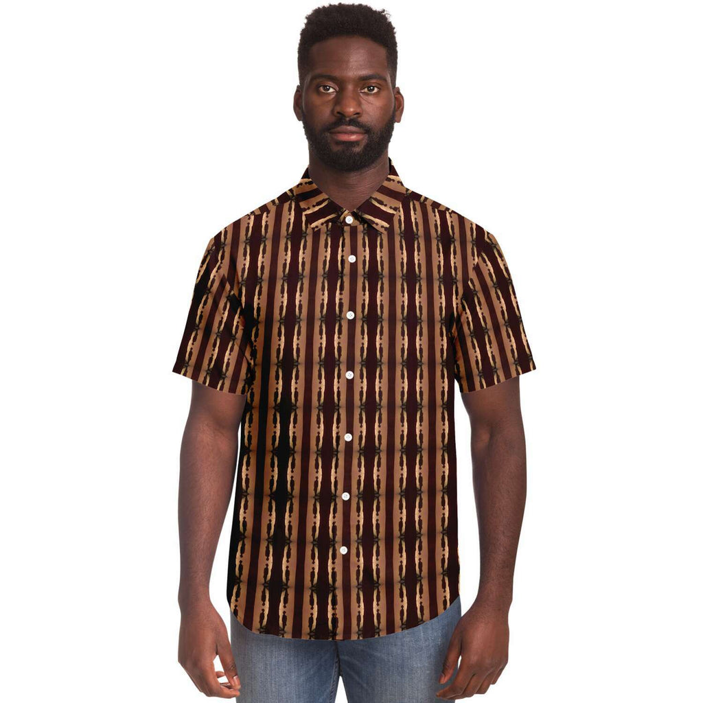 Short Sleeve Button Down Shirt (Cowboy)
