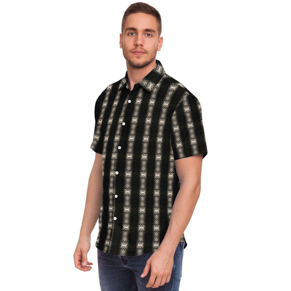 Short Sleeve Button Down Shirt (Mayan)