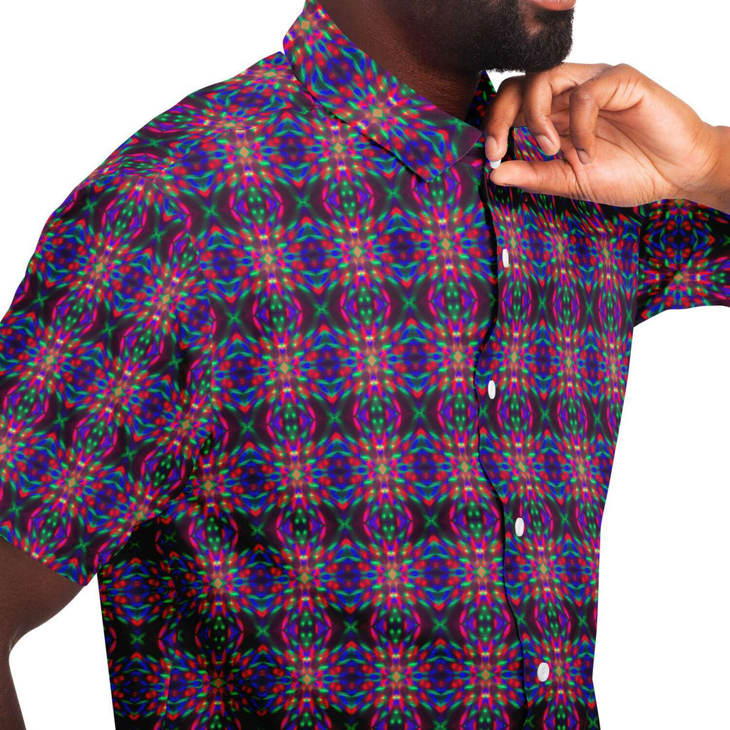 Short Sleeve Button Down Shirt (Disco No. 5)