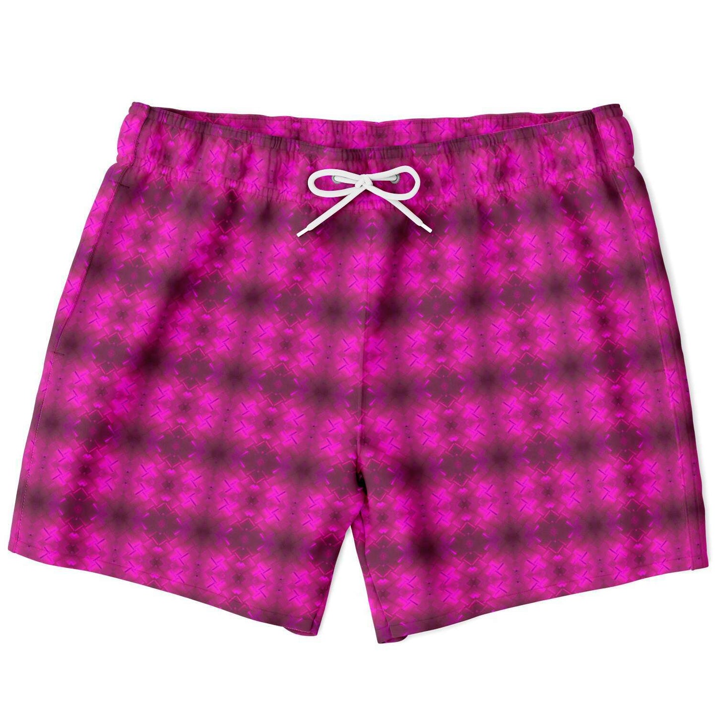 Swim Trunks (Fuchsia Parquet)