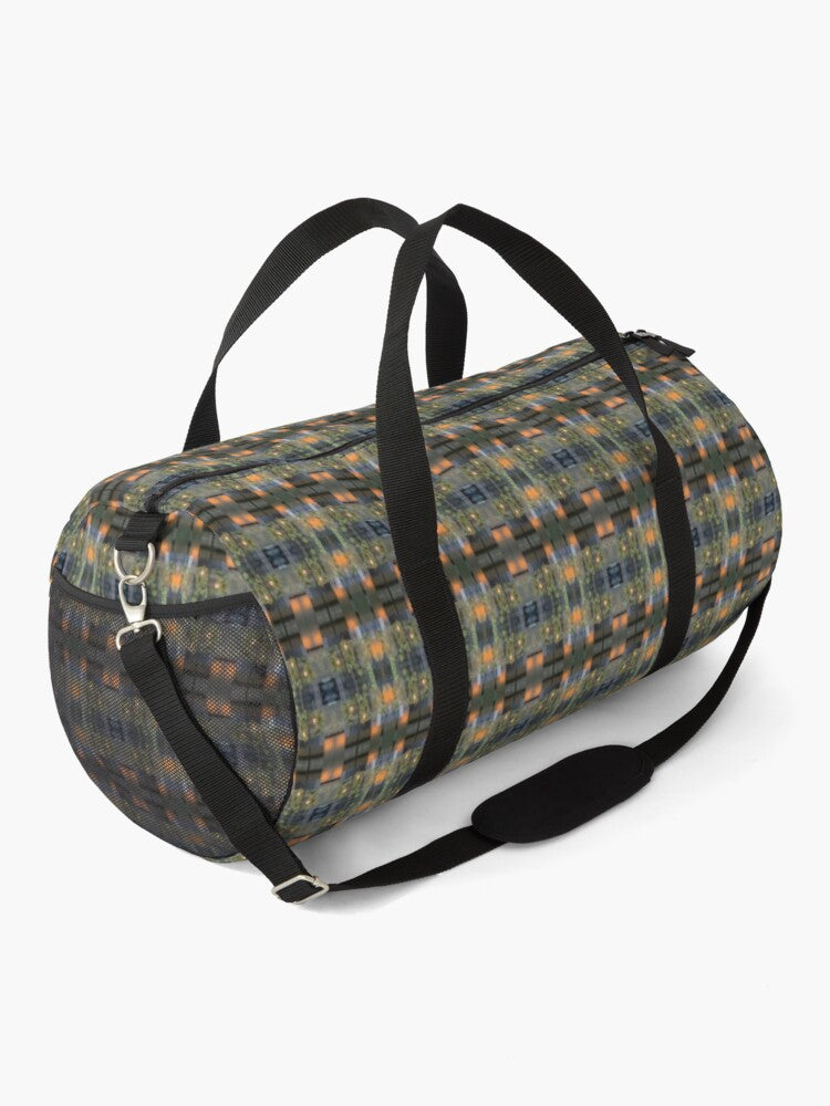 Duffle Bag (Modern Plaid No. 1)