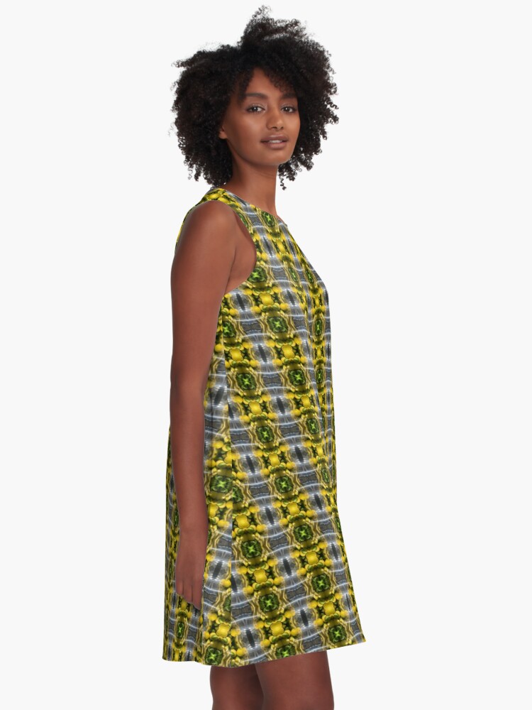 A-Line Dress (Lemon Snakes)