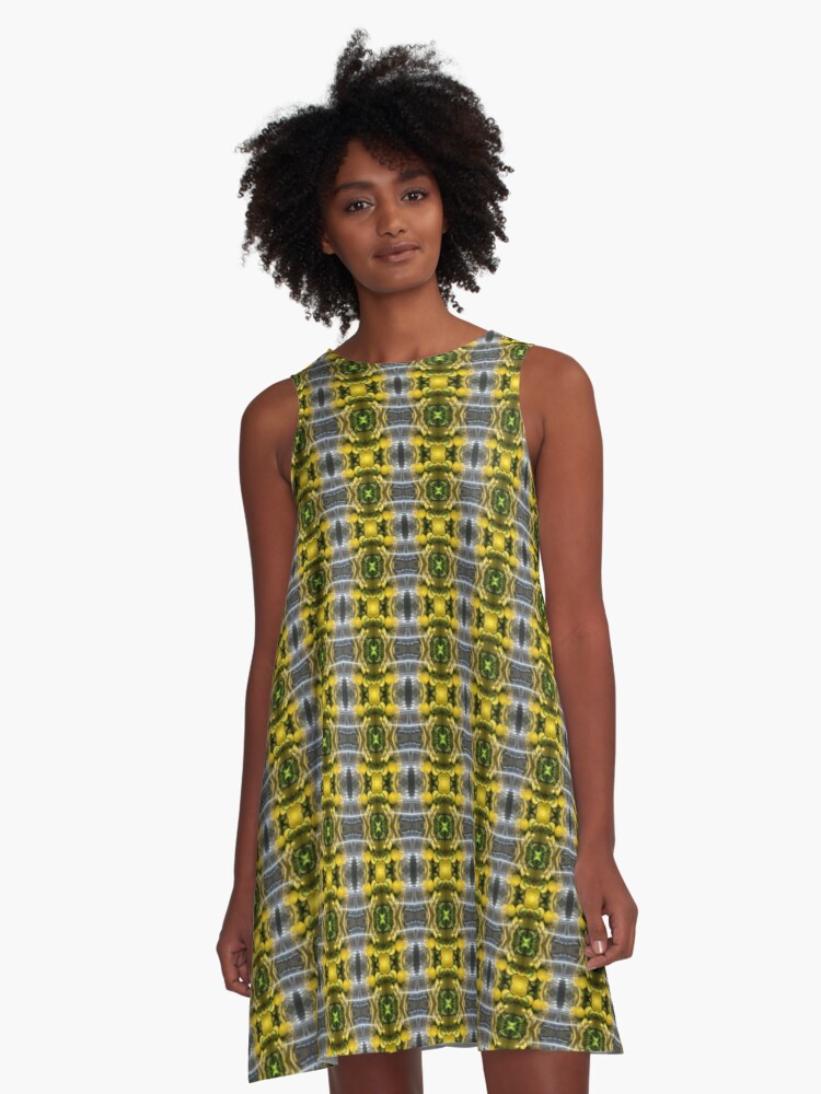 A-Line Dress (Lemon Snakes)