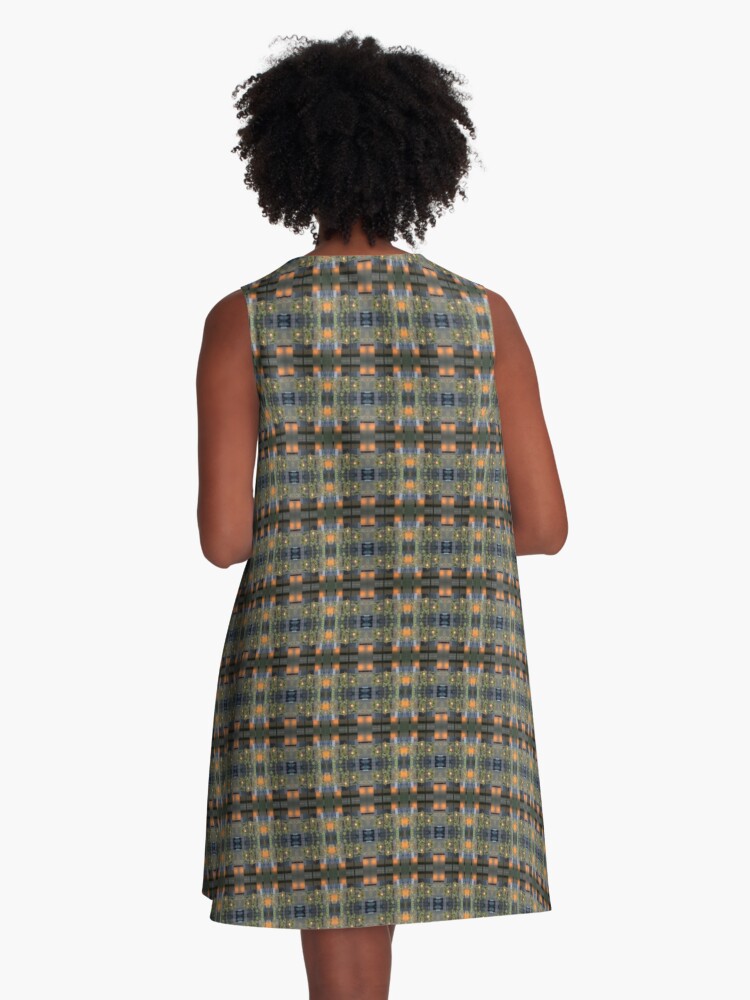 A-Line Dress (Modern Plaid No. 1)